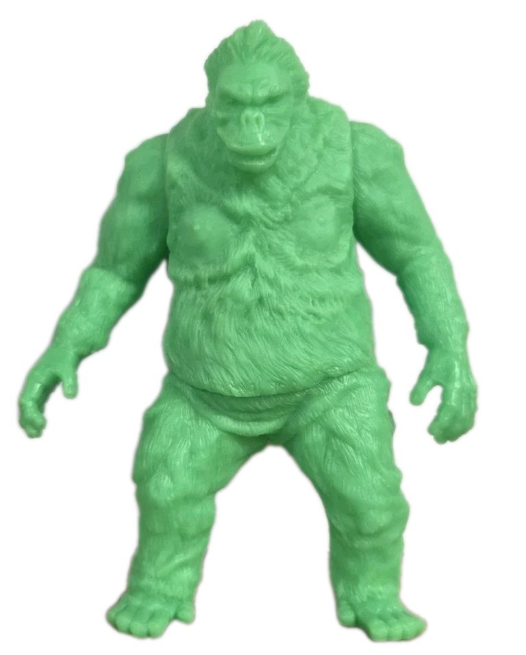 Rare Godzilla YMSF Y-MSF RAYMOND TOYS GREEN KING KONG (1962) 5.5 inch figure