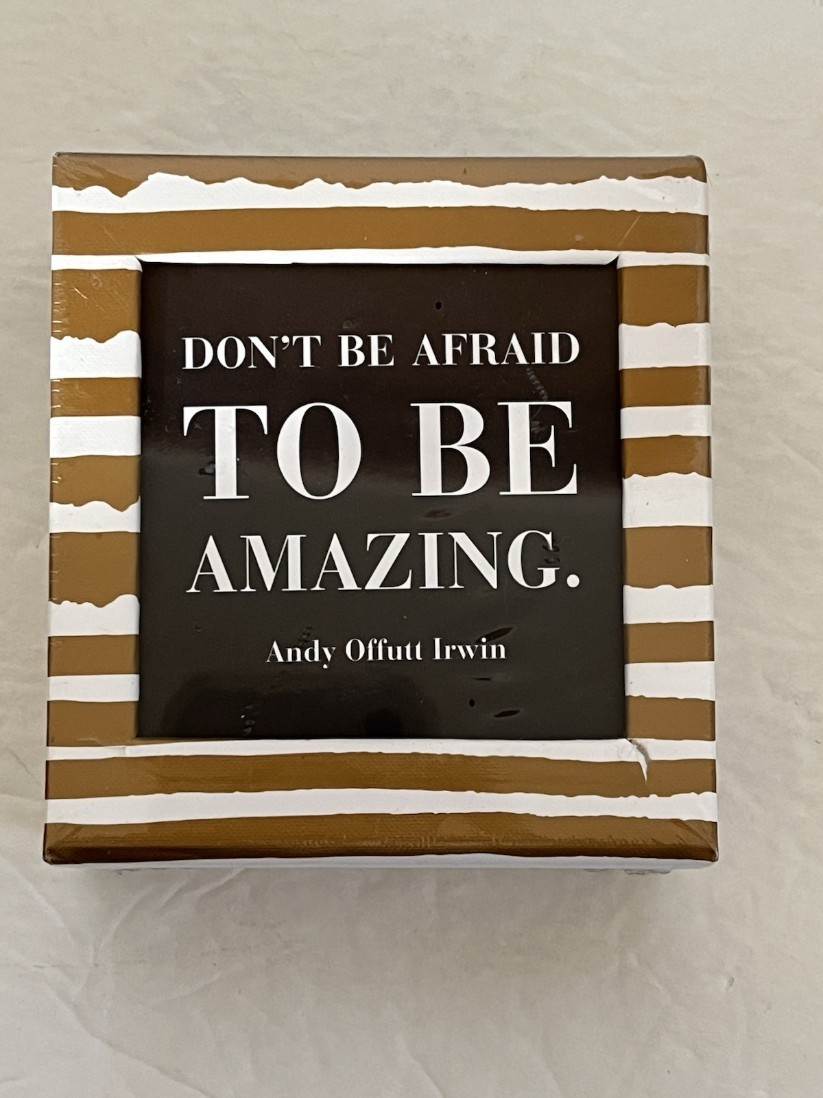Don't Be Afraid to Be Amazing Andy Offutt Irwin Daily Inspiration Set New/Sealed