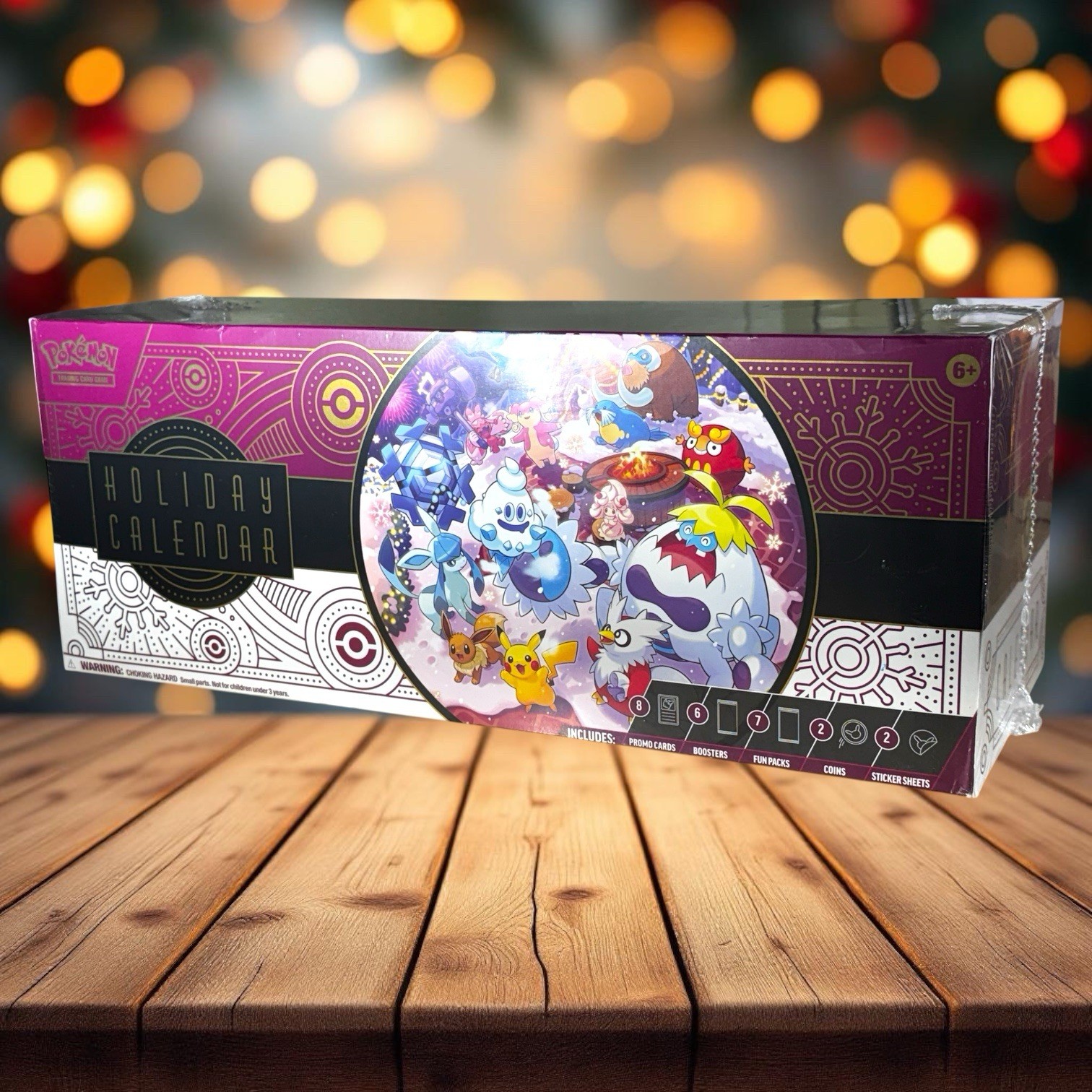 Pokemon TCG 2025 Holiday Advent Calendar New Sealed ￼