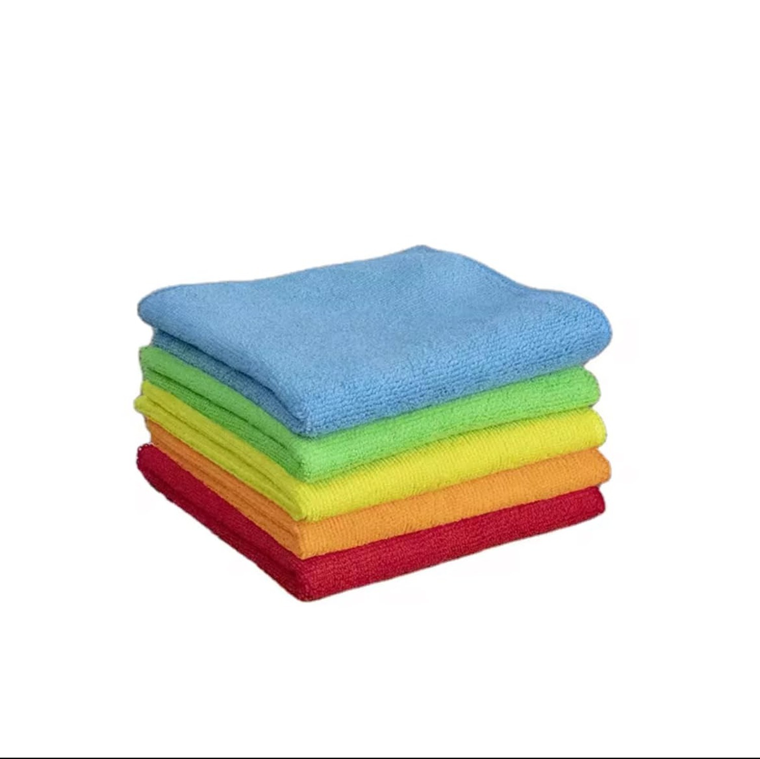 Microfiber Cleaning Cloths (Pack-10) Ultra Absorbent Reusable Towels for Kitc...