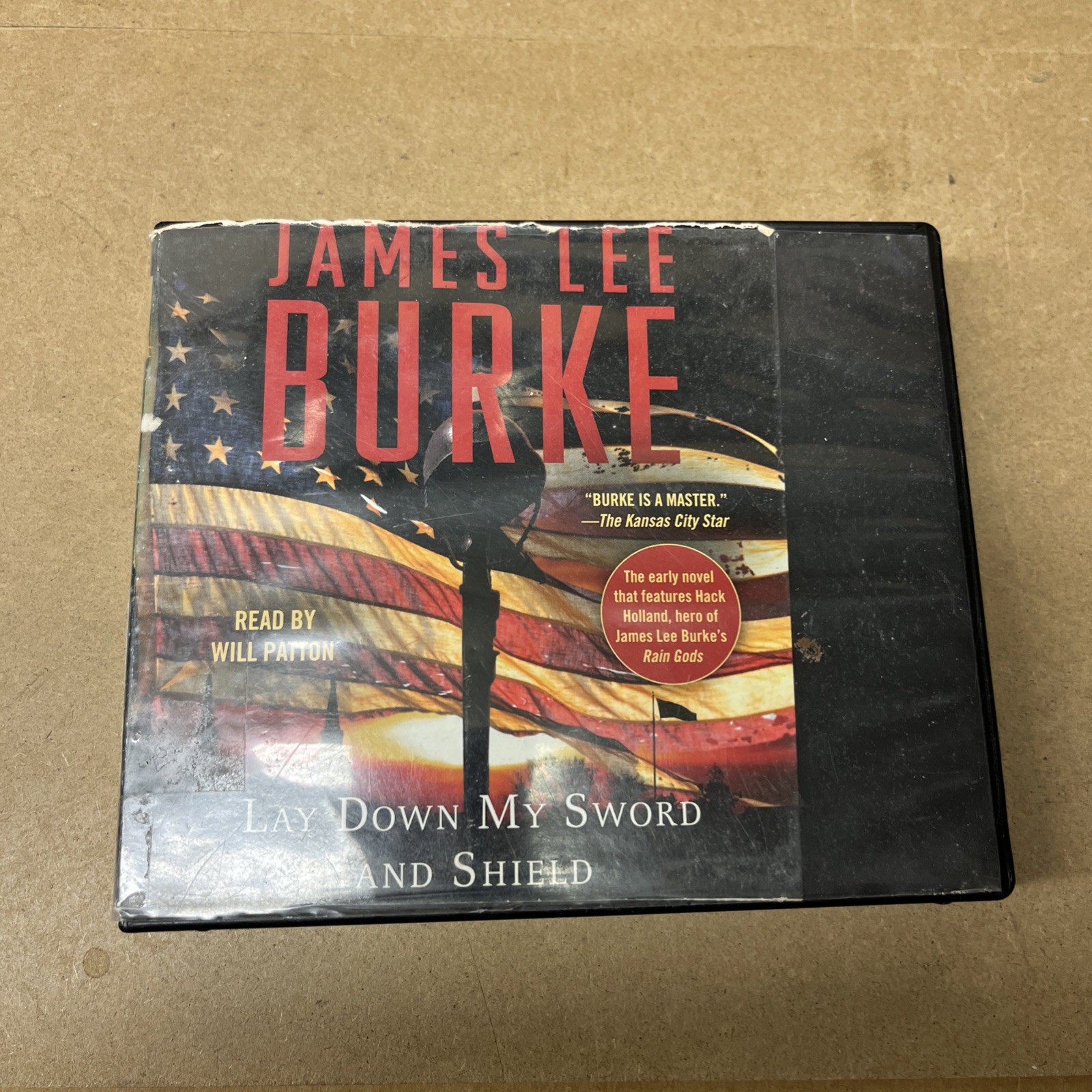 Lay Down My Sword and Shield by Burke, James Lee (Audiobook 8 CDs) Good