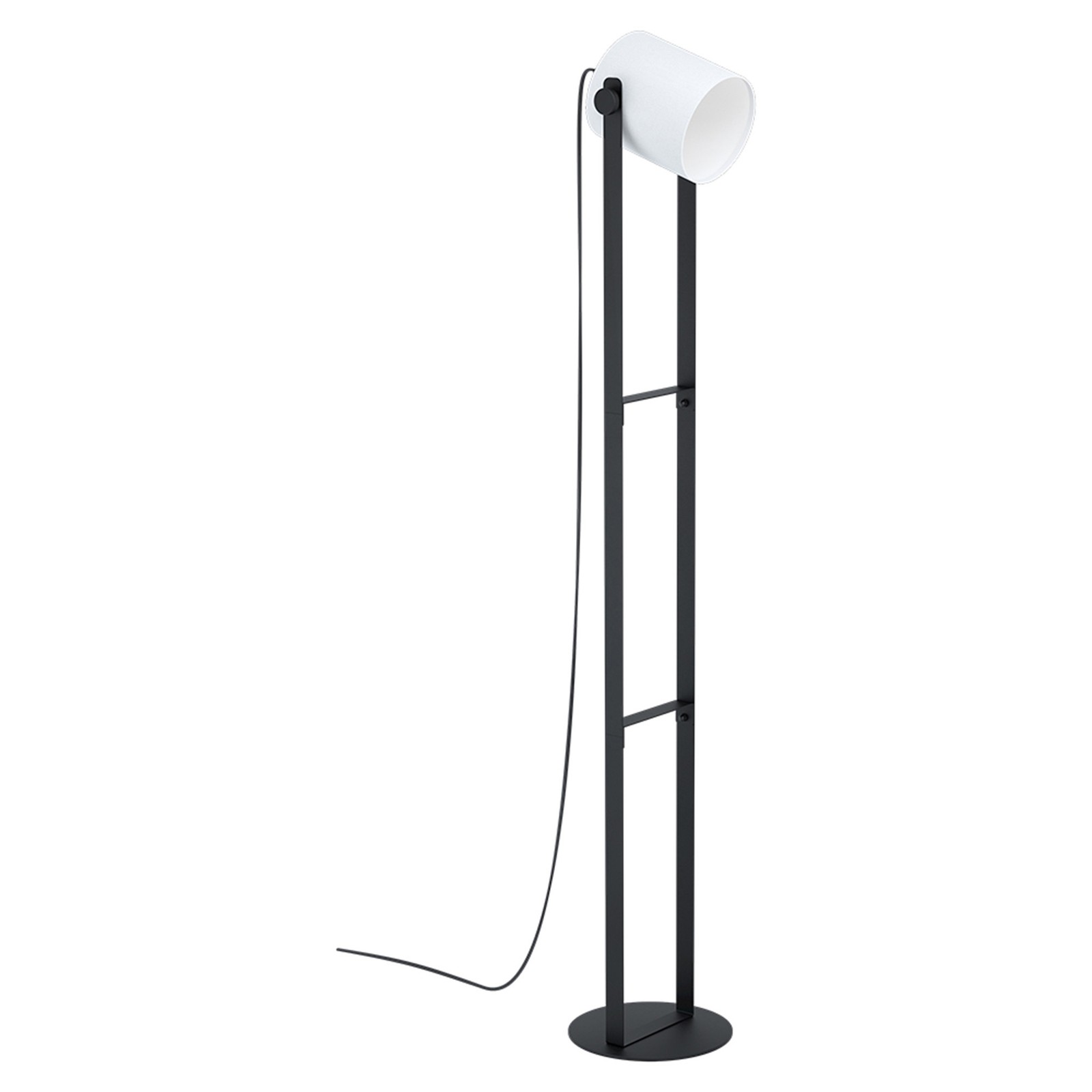 Eglo 43429A Burbank 55" Tall Spotlight Floor Lamp - Black