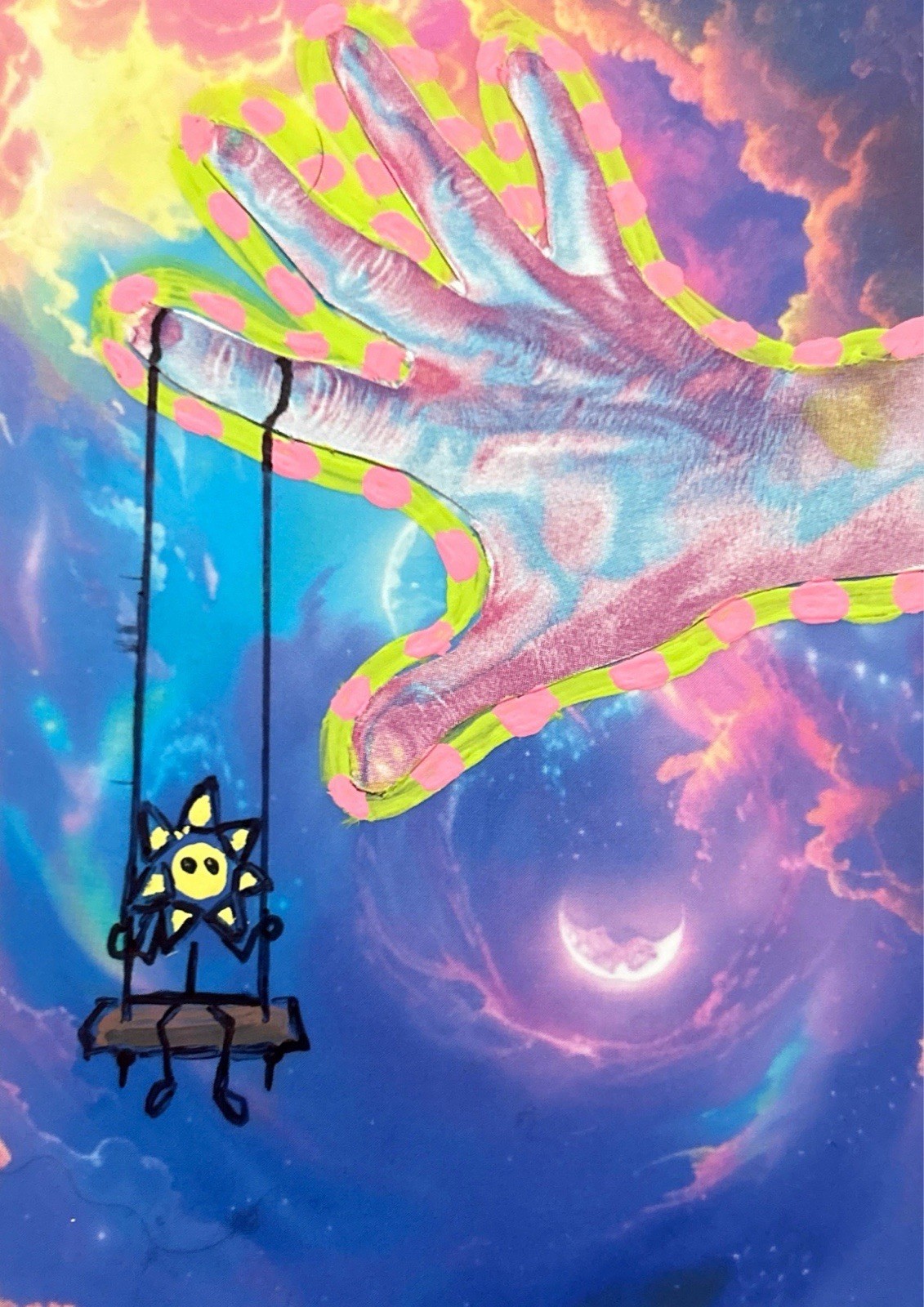 4x6” professional artist print. 1 of 5 unframed