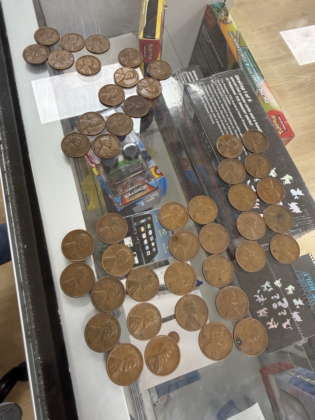 LINCOLN WHEAT CENT ROLLS 1940-1958-46 coins US COINS PENNY