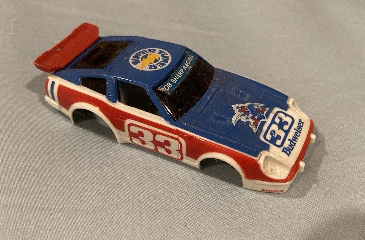 Vtg TYCO Slot Car Narrow Body-Only SuperTuner PAUL NEWMAN #33 280ZX DATSUN SHARP