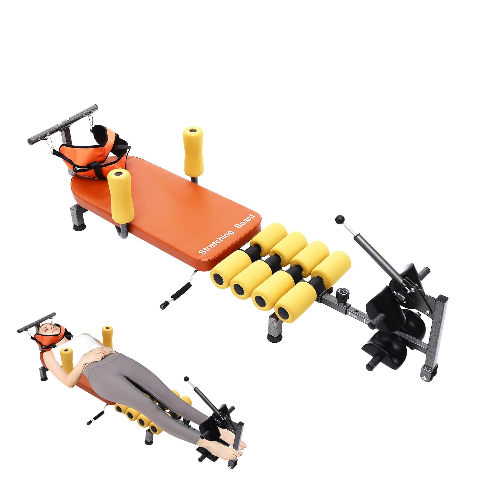 Professional Spinal Decompression Machine & Inversion Table - Back Stretcher