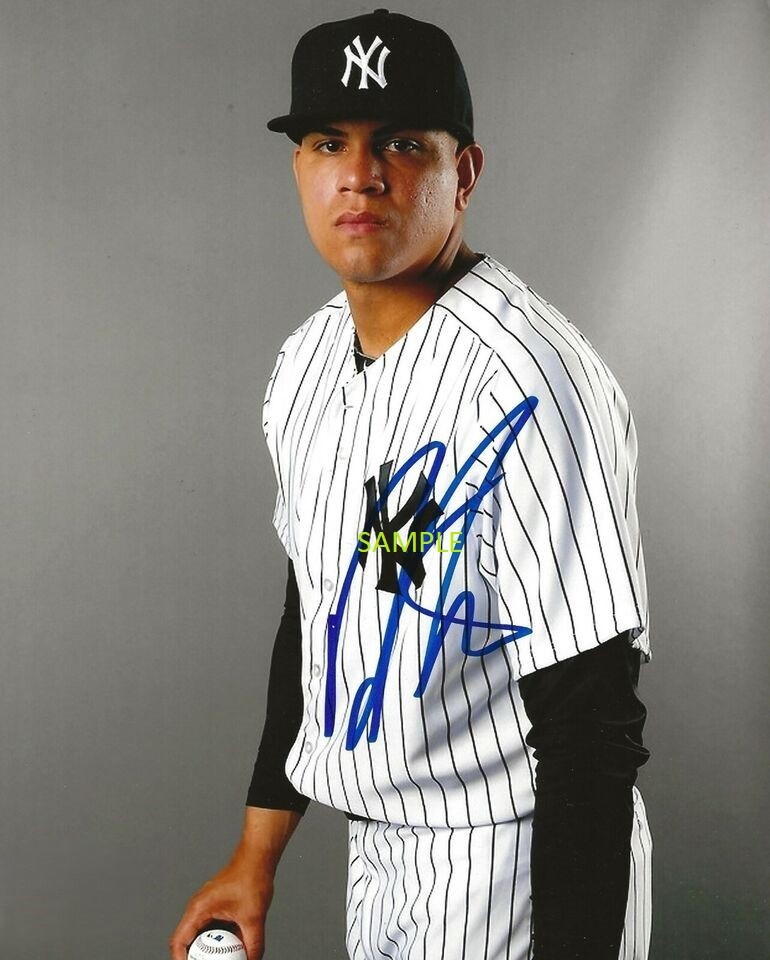 DELLIN BETANCES #2 REPRINT 8X10 PHOTO SIGNED AUTOGRAPHED MAN CAVE GIFT YANKEES