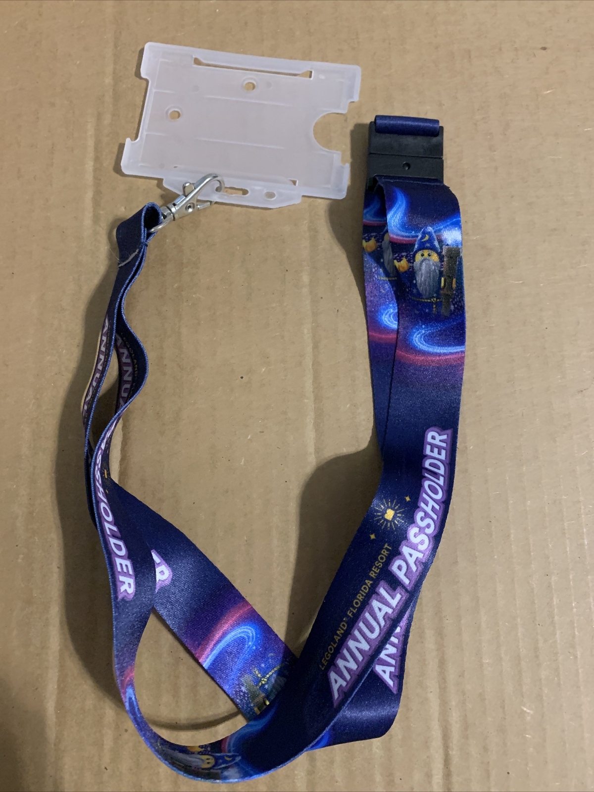 LEGOLAND Florida Resort Annual Passholder  Royal Blue Lanyard