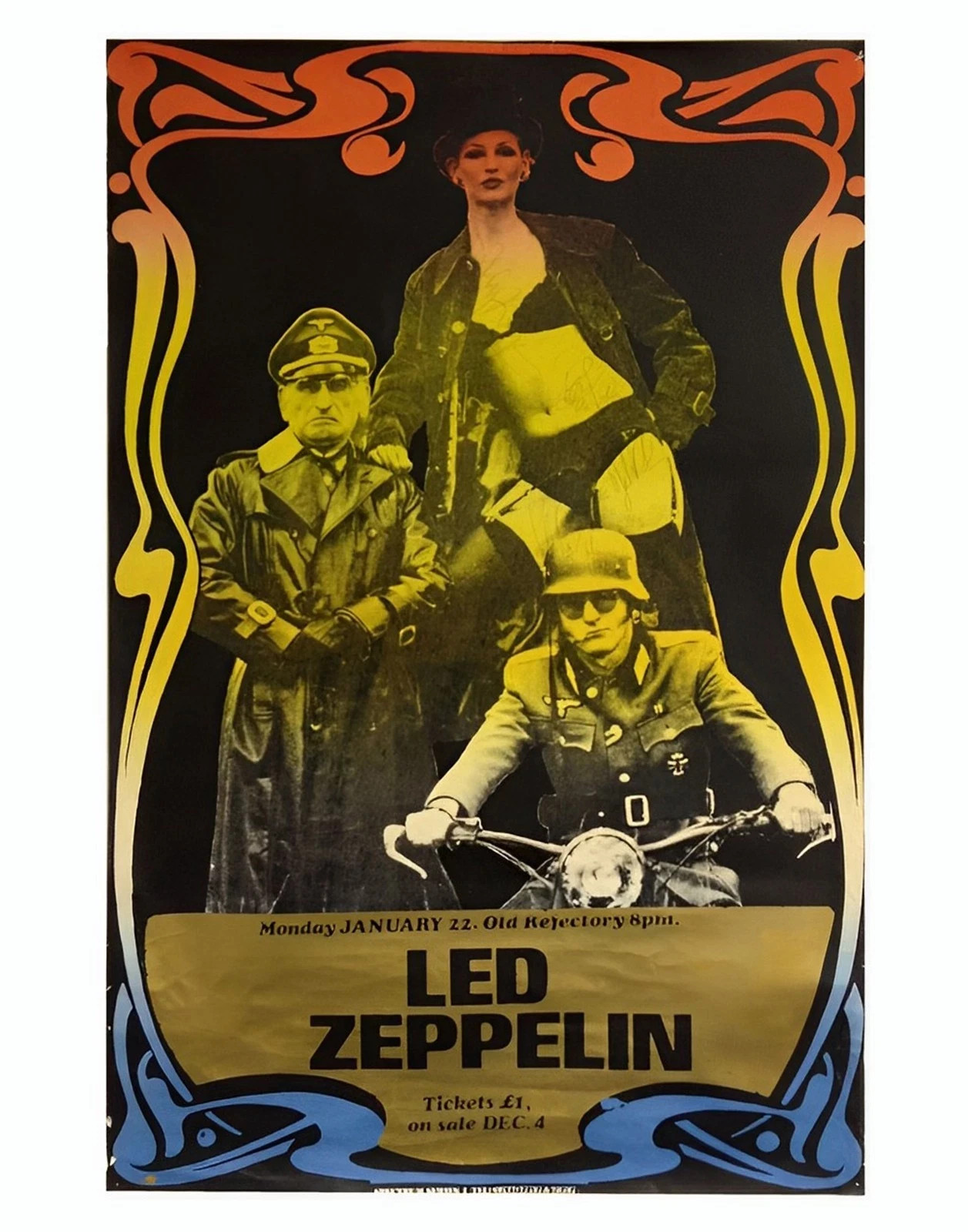 LED ZEPPELIN  POSTER  11 X 17 IN.