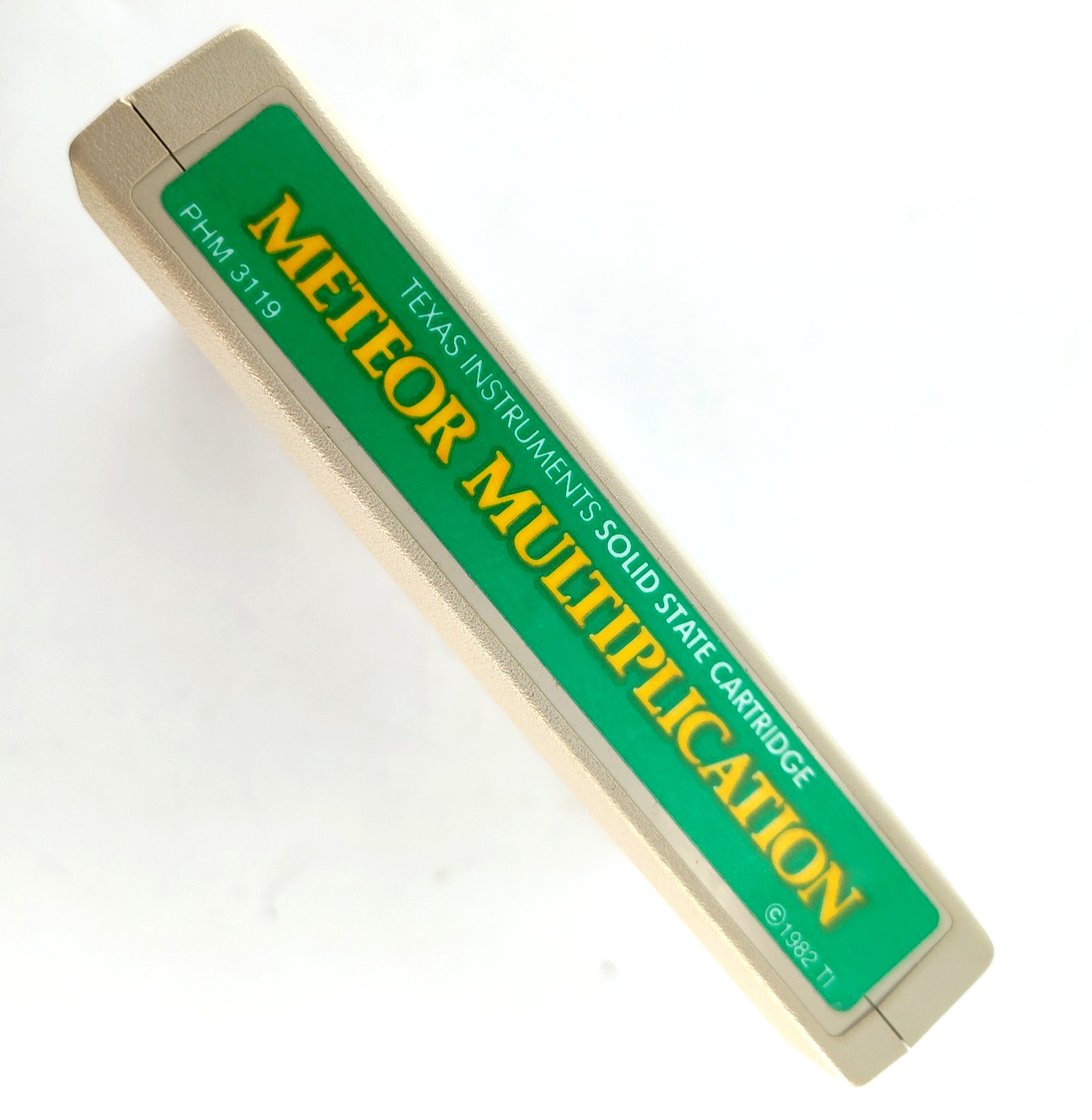 Texas Instruments Meteor Multiplication Game Cartridge TI-99/4A Learning Module