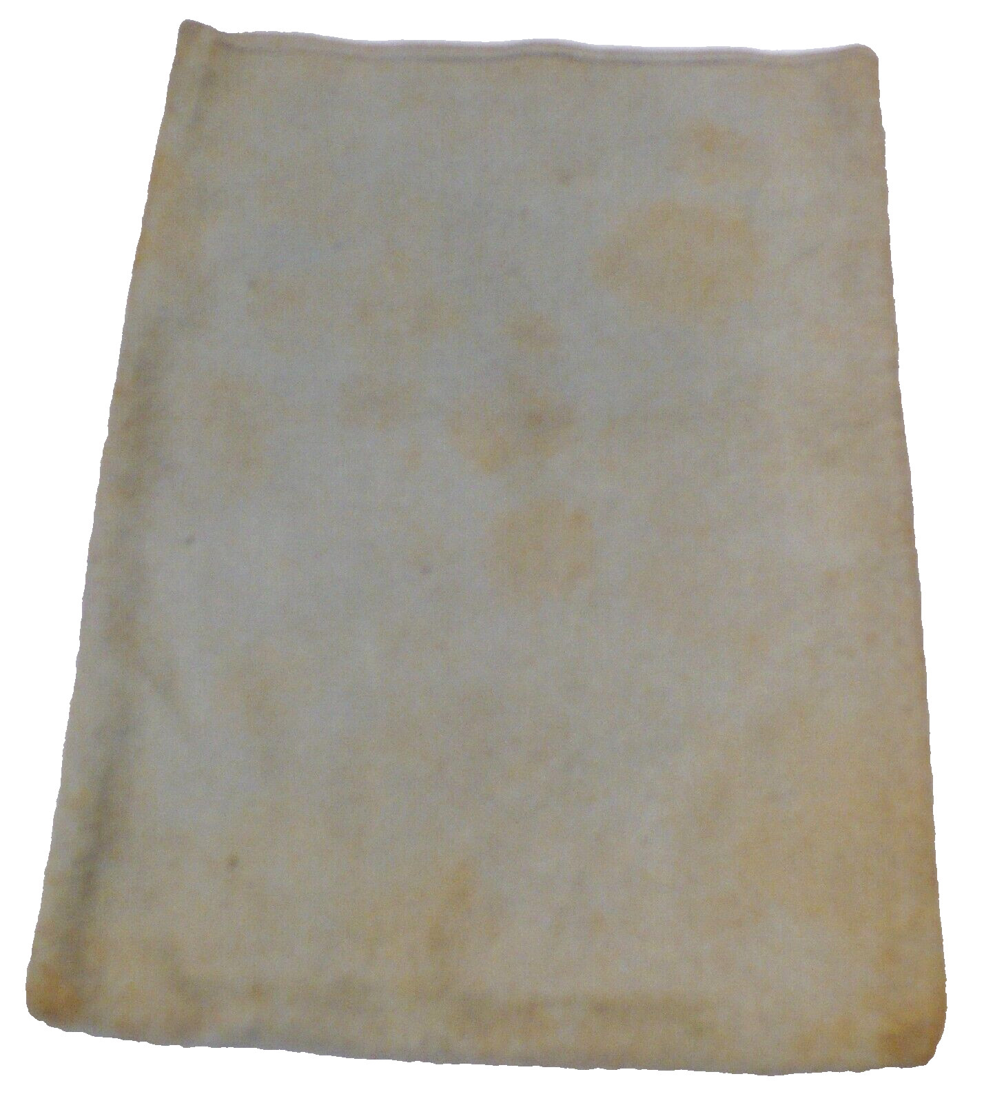 Vintage Silver Cloth Tarnish Proof 6" X 8 1/2"  Pouch