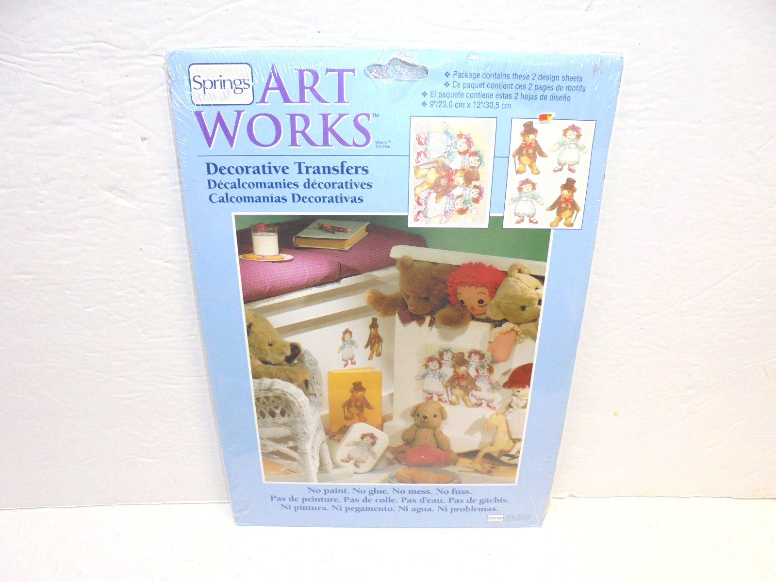 Rub On Transfers Craft Dancing Dolls Home Decor