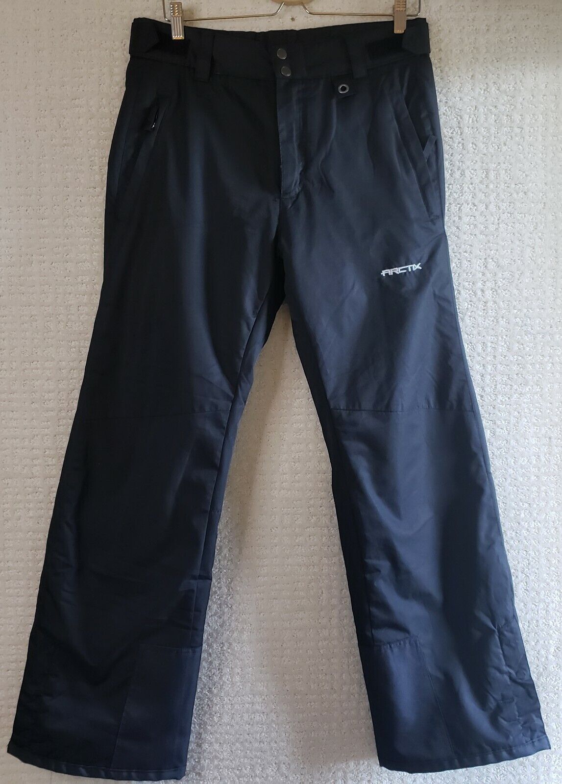 Arctix A6 3K Men's Small Black Snow Sport  Snowski Insulated Waterproof Pants