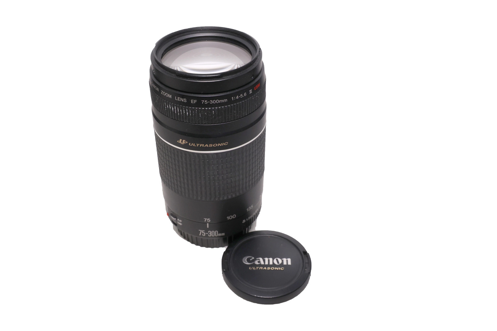 USED Canon 75-300mm F4-5.6 USM AF III Lens
