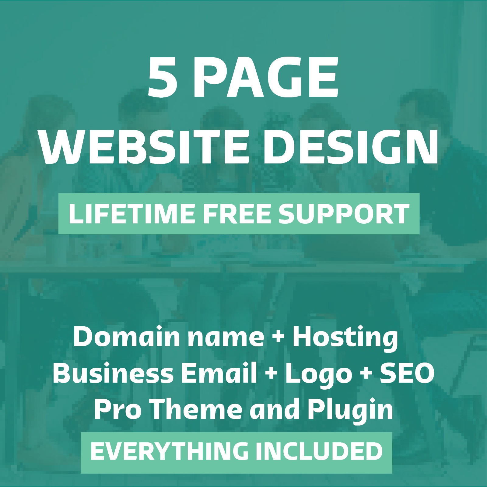 5 Page Website Design Service - Wordpress Website Design - Custom Web Design