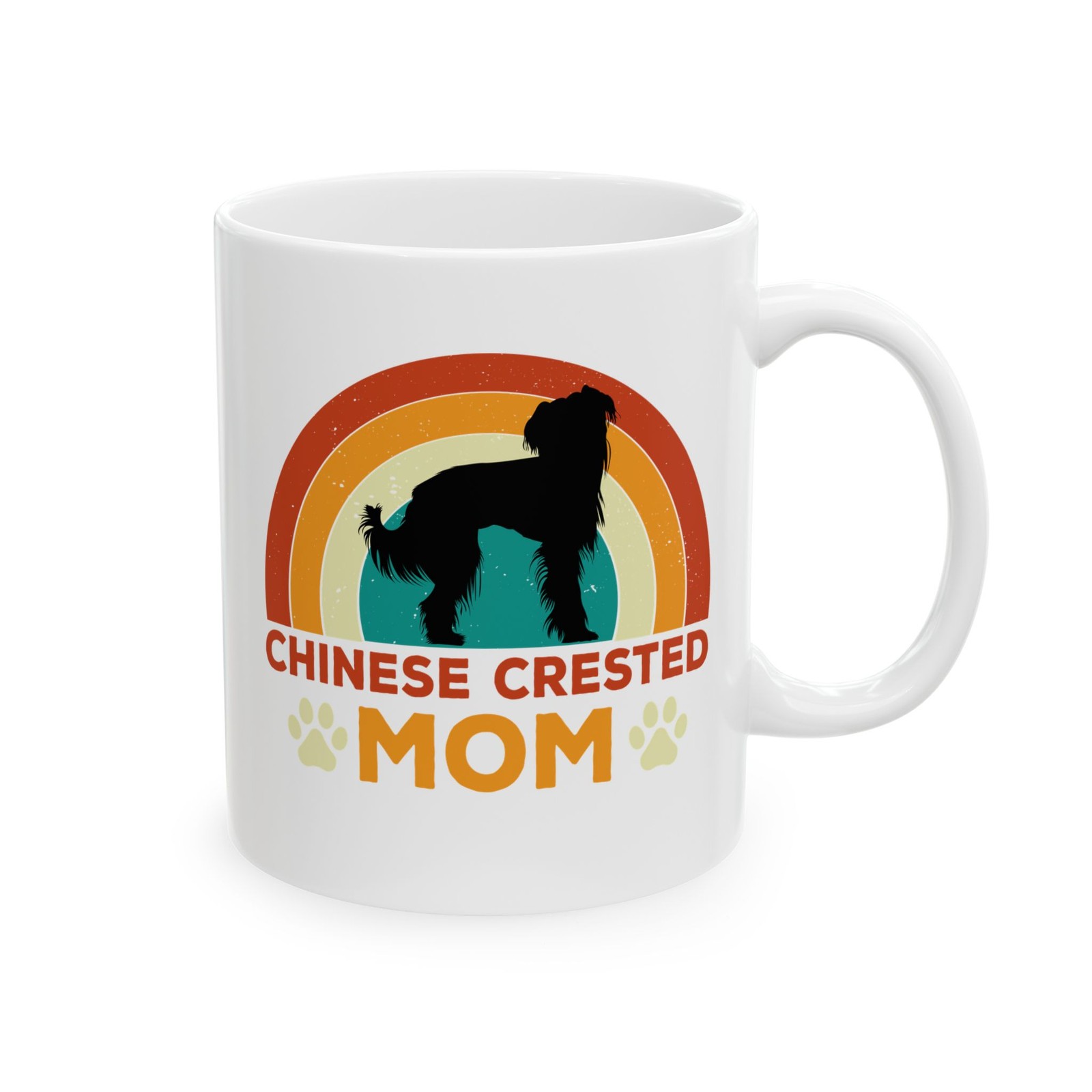 Chinese Crested Mom Dog Mama Coffee Mug Cute Crested Dog Lover Gift 11oz