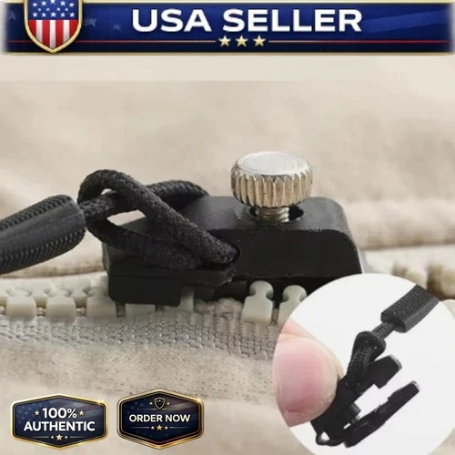 12 Pack Universal Quick‑Fix Zipper Repair Kit Detachable Slider Replacement