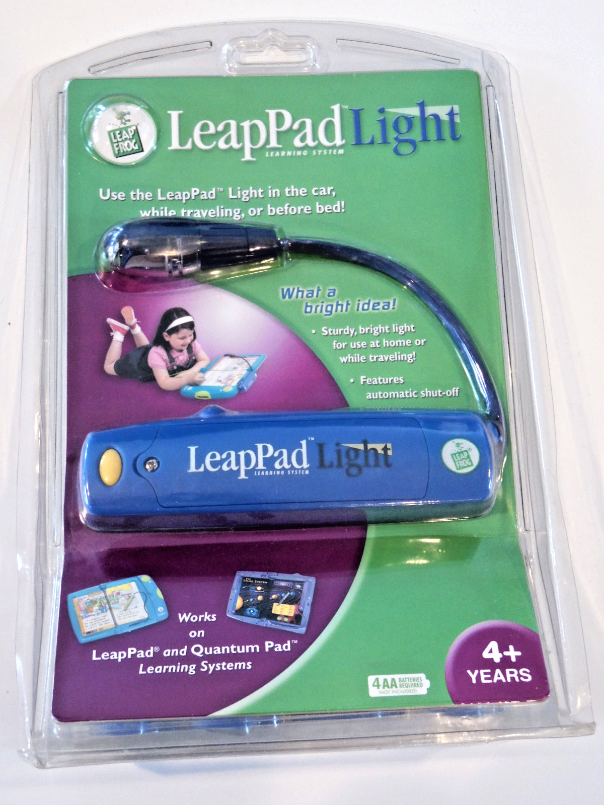 LeapPad Light Works with LeapPad and Quantum Pad Learning Systems - NEW Sealed