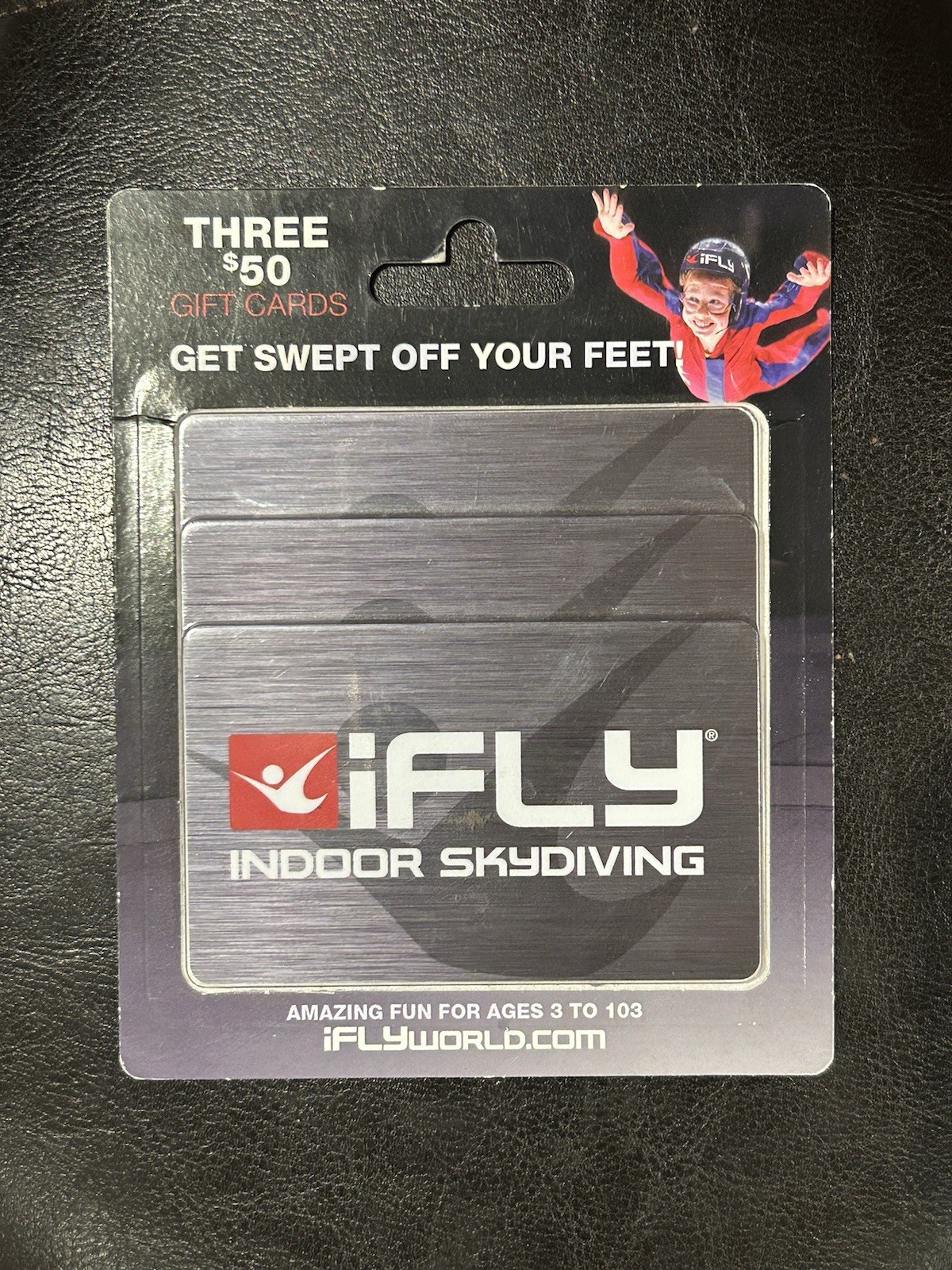 3 $50 iFLY Indoor Skydiving Gift Cards NEW/SEALED