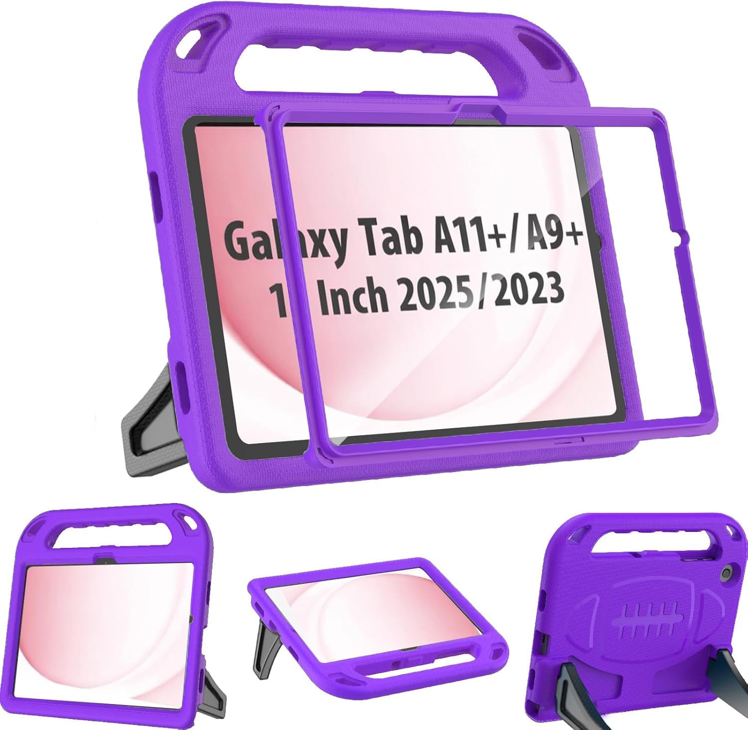 Case for Samsung Galaxy Tab A11+ Plus 11” 2026, Shockproof Lightweight Stand