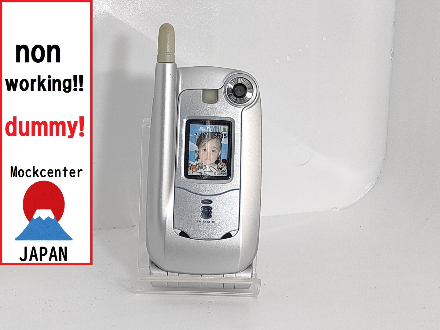 【dummy!】 NEC N505i（color silver） docomo-japan non-working cellphone
