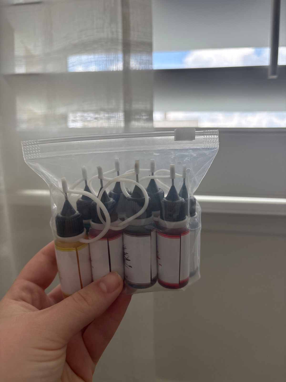 variety pack of temporary tattoo ink, multiple colors