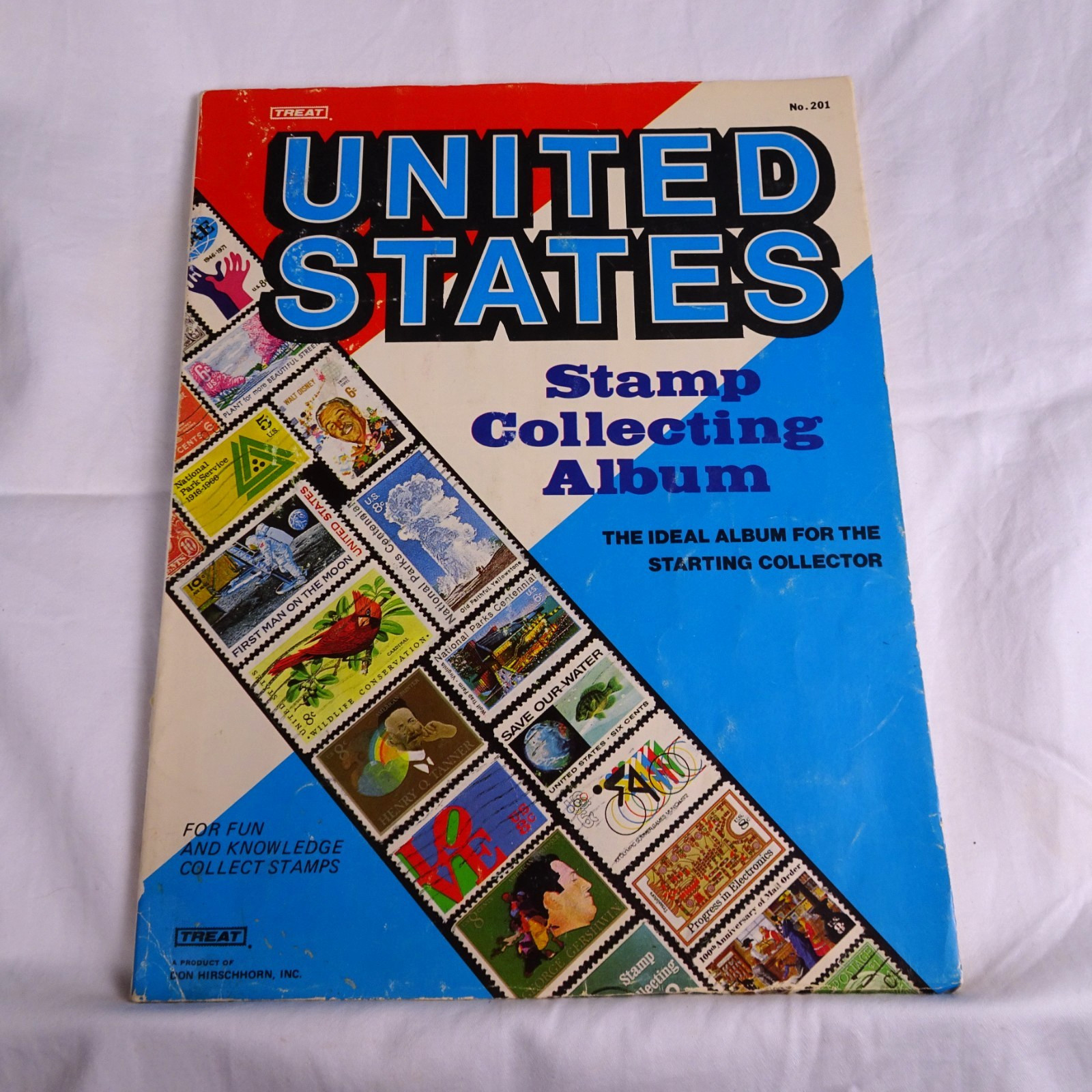United States Stamp Collecting Album 