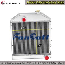 4Row Radiator For Ford Holland 4630 3230 4130 3930 3430 250C 260C E9NN8005AA25M