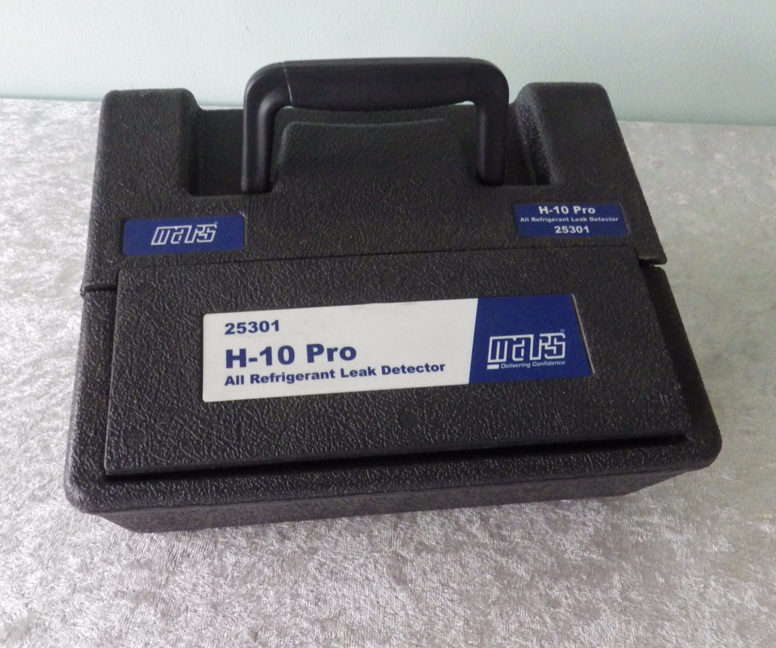 MARS H-10 Pro All Refrigerant Leak Detector +power adapter charger HVAC 25301