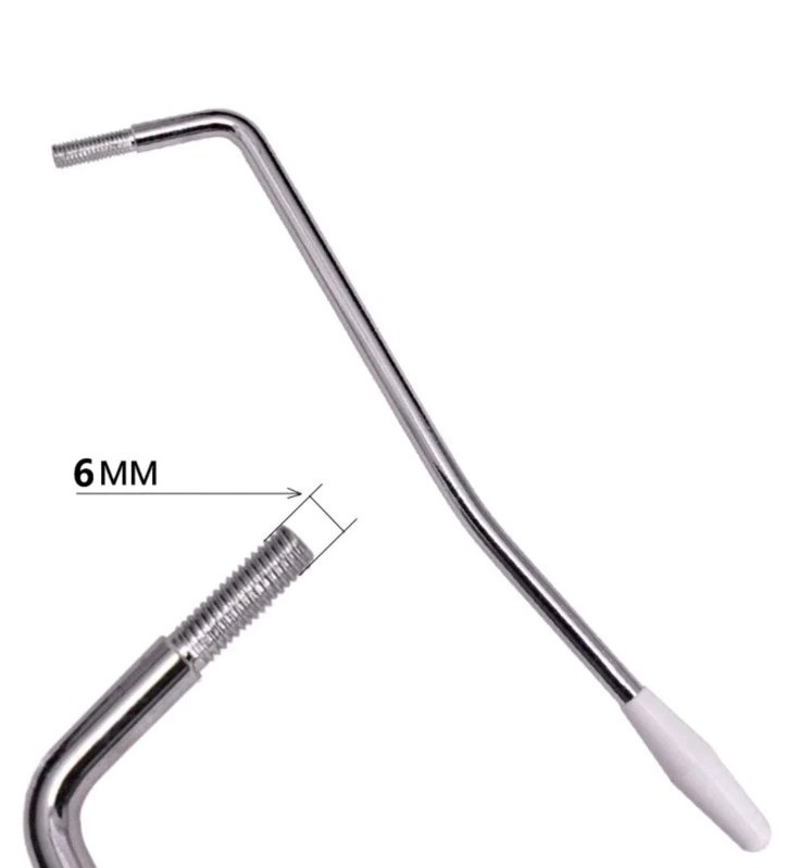 6mm Guitar Tremolo Arm Whammy Bar For Fender & Squier Strat Electric Guitar