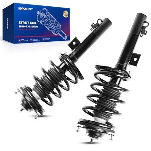 KAX Front Strut & Coil Spring Assembly Set Driver & Passenger Sides Compatible