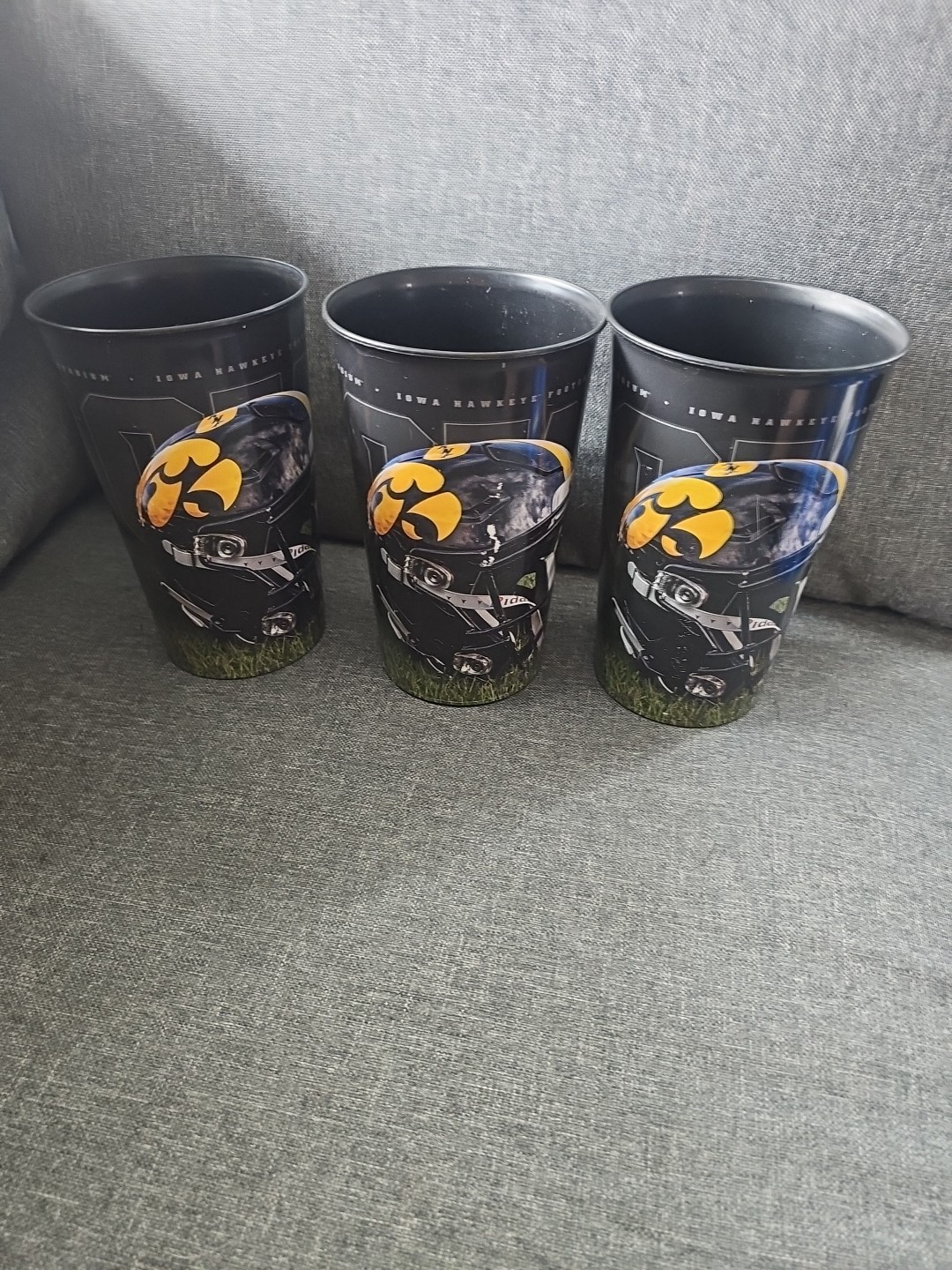 Coca-Cola Iowa Football Gameday Cups Set Of 3