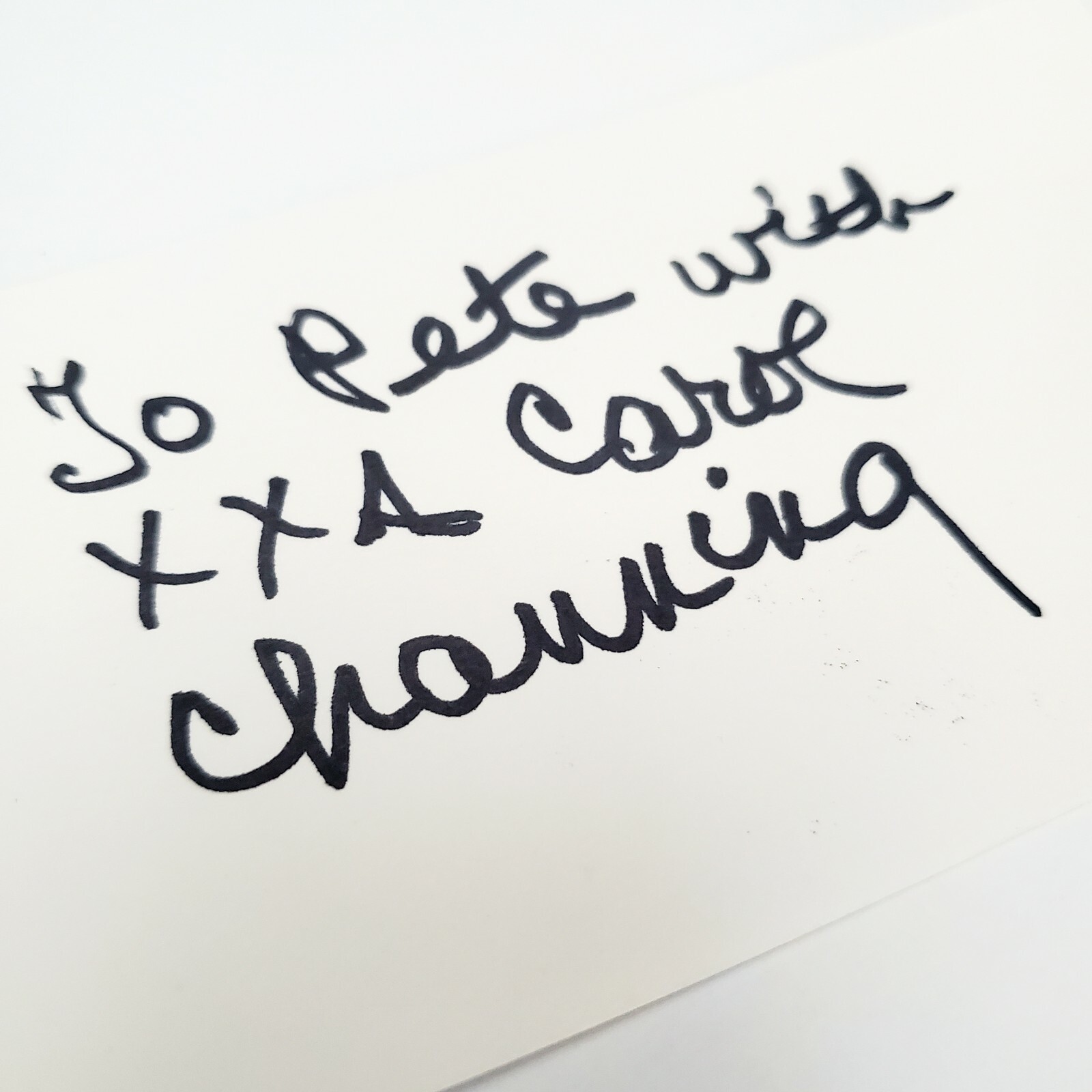 Carol Channing - ( Autographed 5x3 Card ) - Actress - Hello, Dolly!