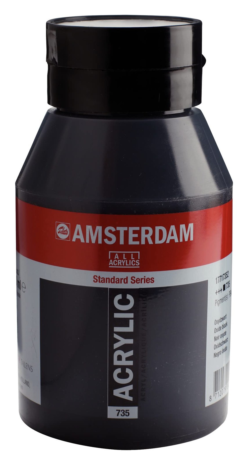 Amsterdam Tarrence 468276 Acrylic Paint, Oxide Black, 33.8 fl oz