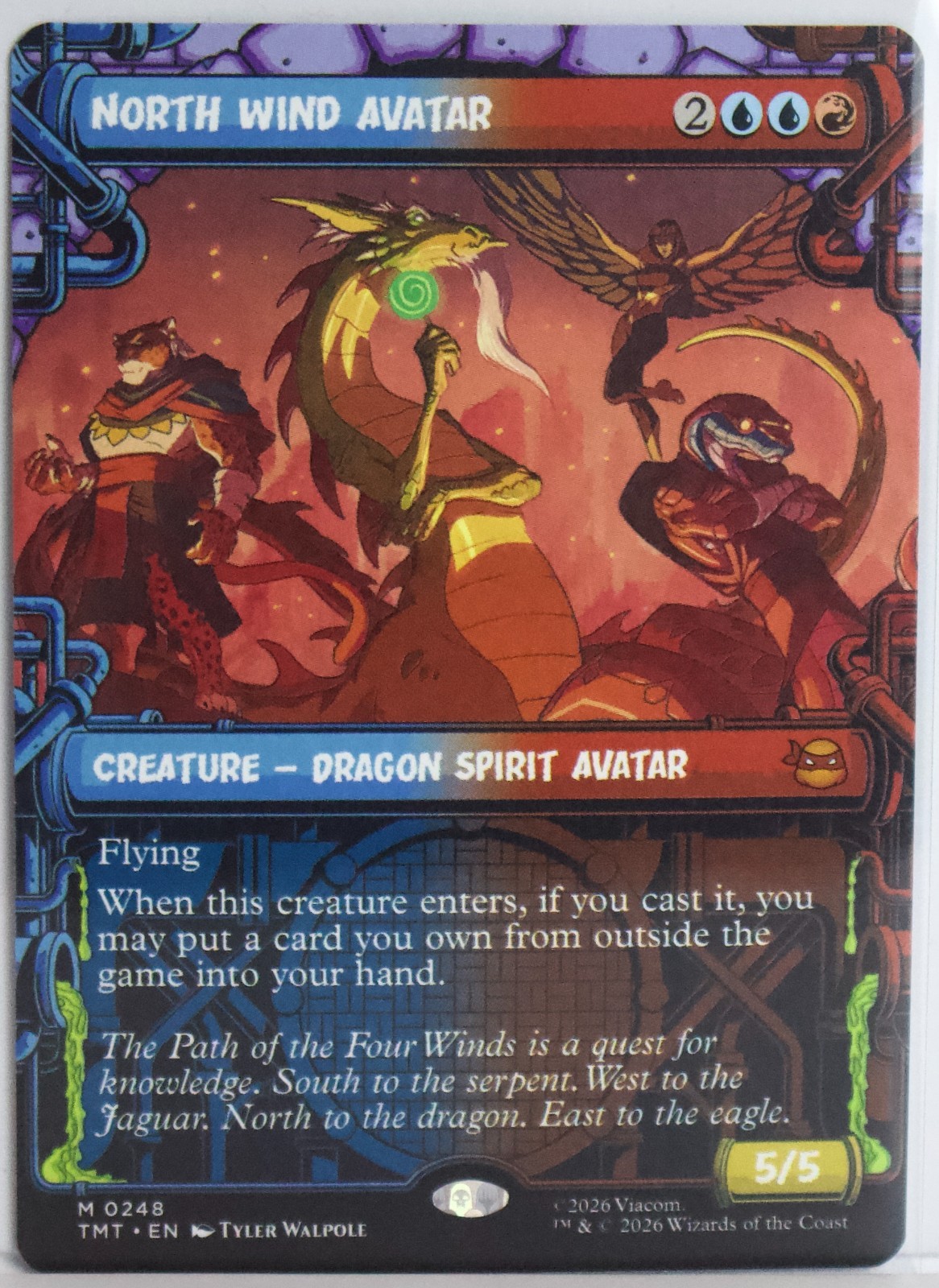 North Wind Avatar [New, Near Mint] Showcase Art {TMNT SLD}