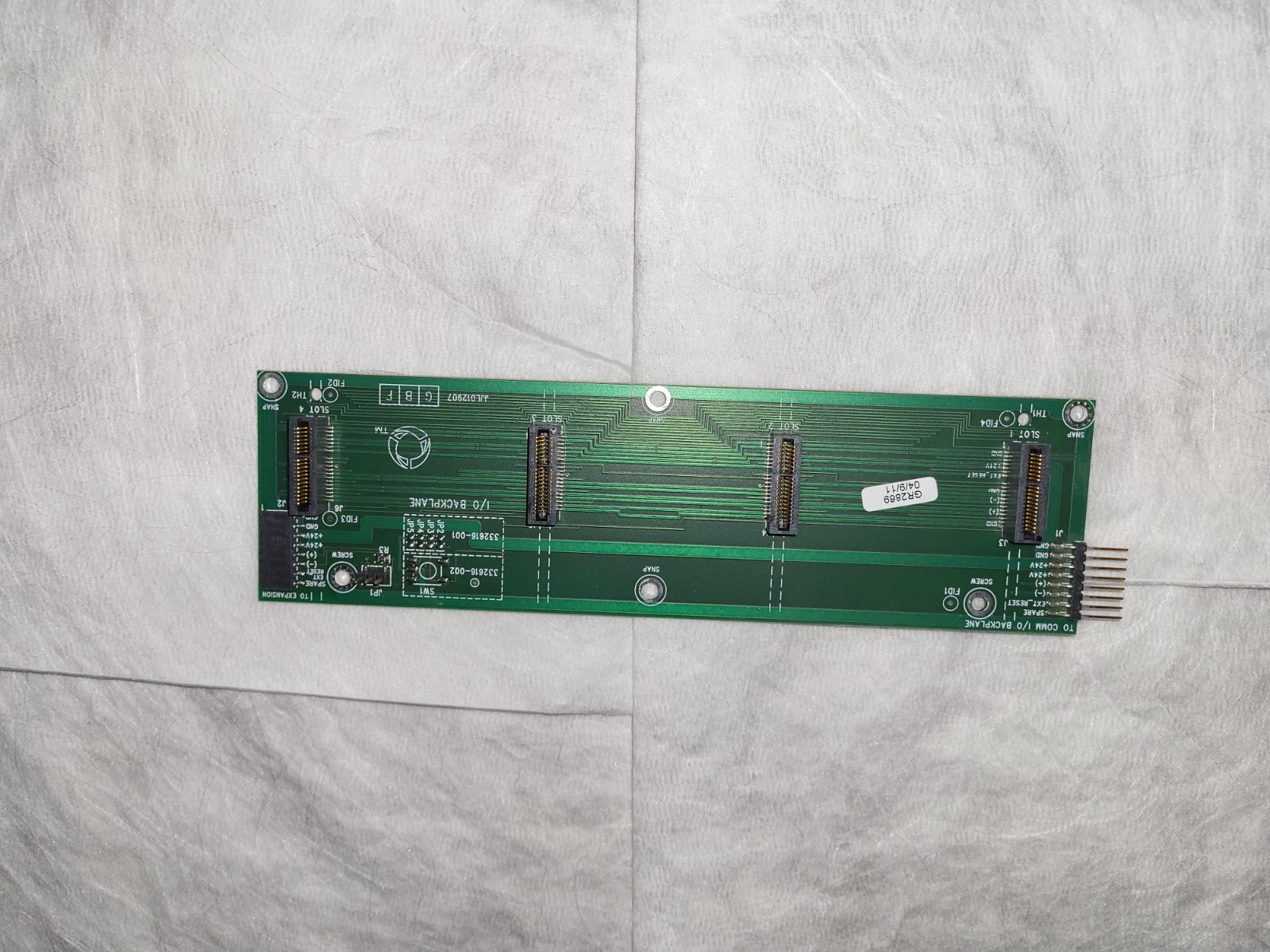 Veeder-Root/Gilbarco 330020-621 Veeder Root TLS450 I/O Back Plane