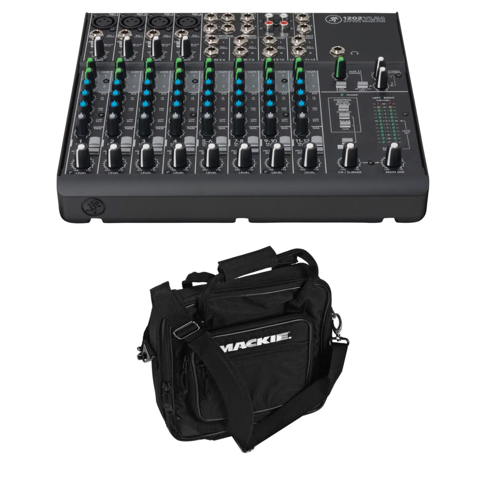 Mackie 1202VLZ4 12-Channel Mixer with Bag