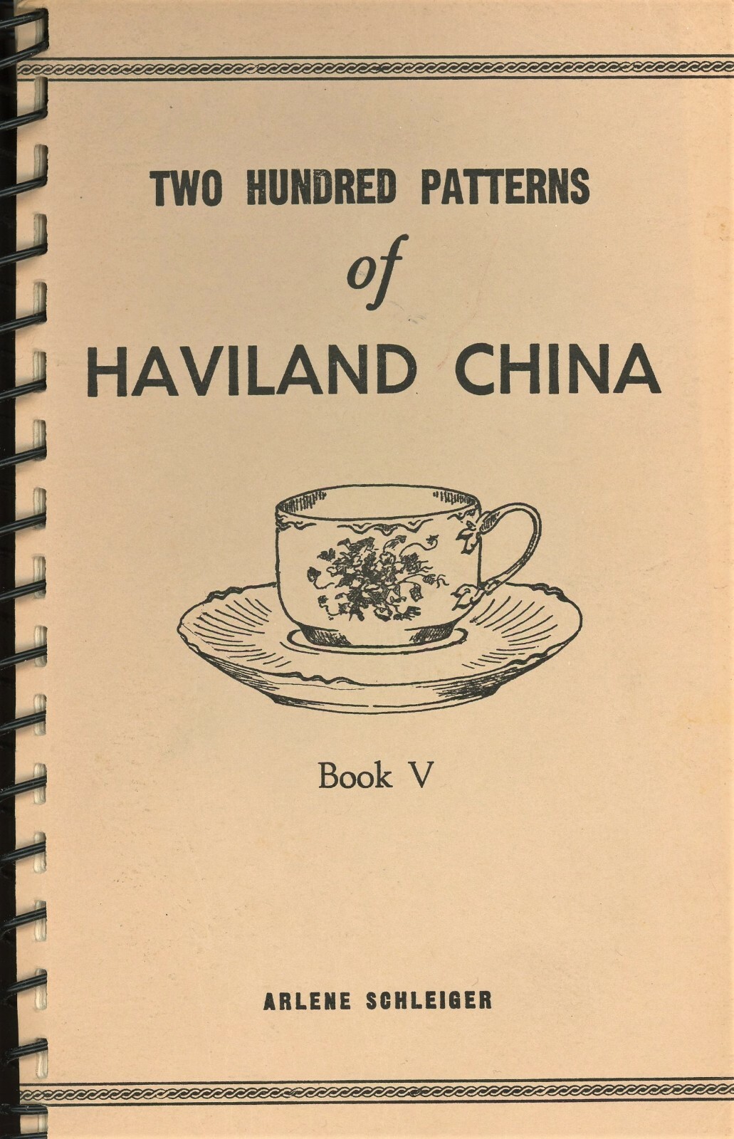 Haviland China Patterns (Identification of 200 Patterns) / Volume 5