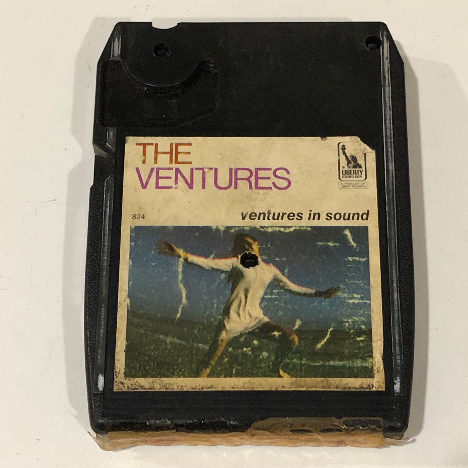 The Ventures Ventures In Sound 8-Track Tape Cartridge 8824 Liberty Vintage
