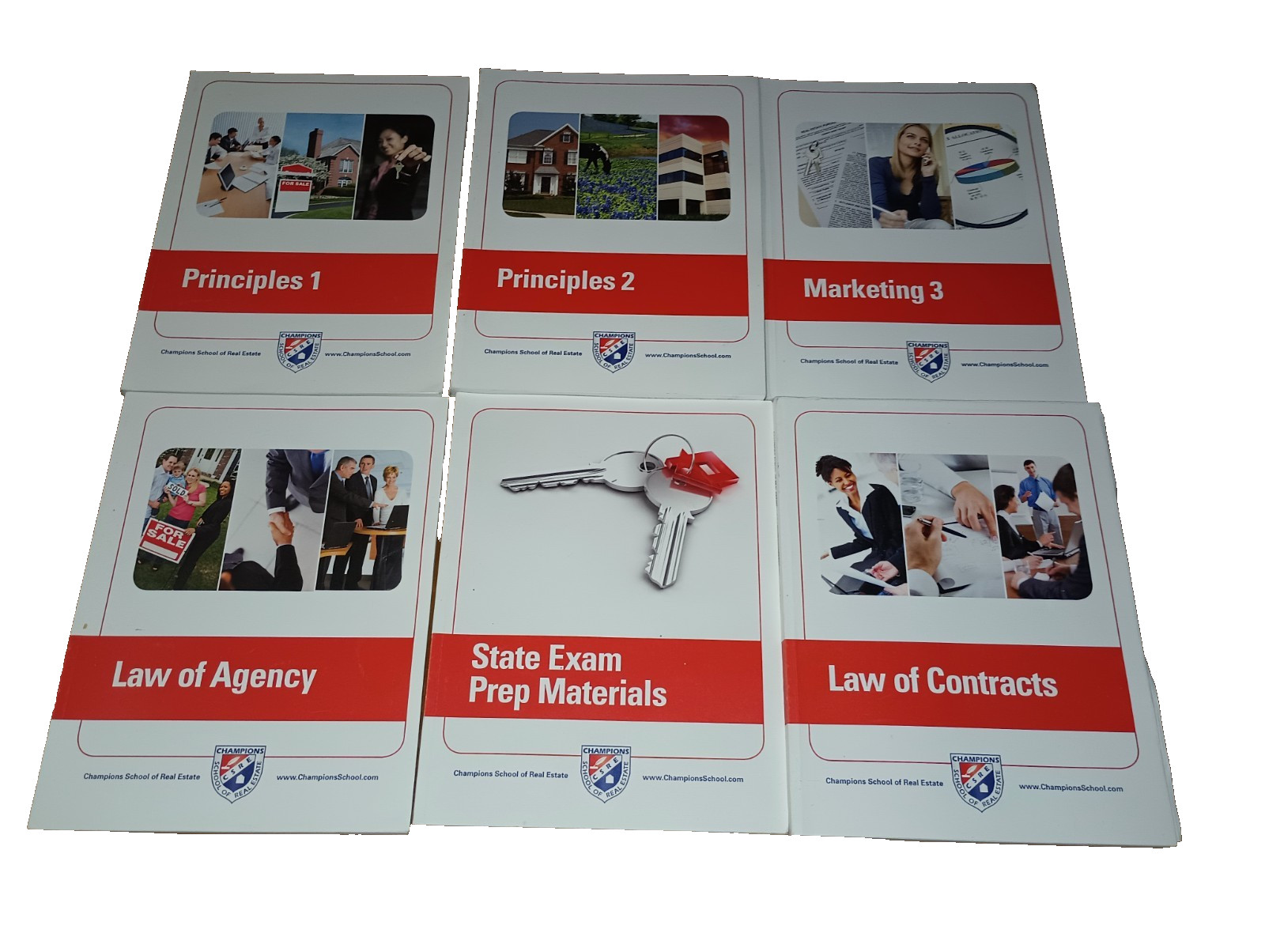 Champions School Of Real Estate Books Lot of 6
