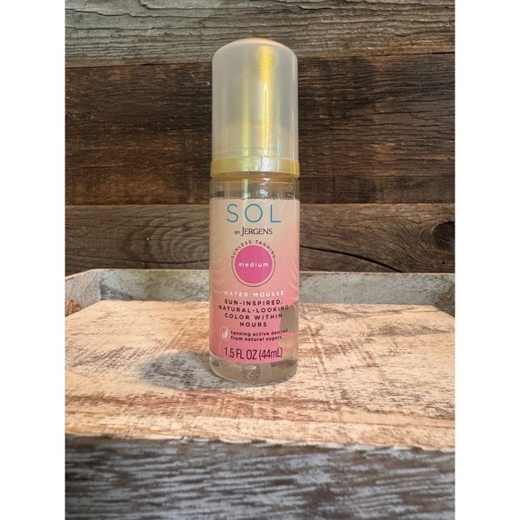 SOL by Jergens - Medium Sunless Tanning Water Mousse - 1.5 fl oz / 44mL