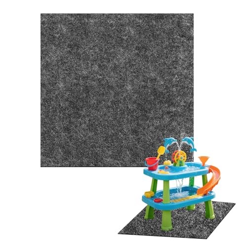 Water Table Mats Non Slip Backing Outdoor Playhouse Mat Waterproof Portable 