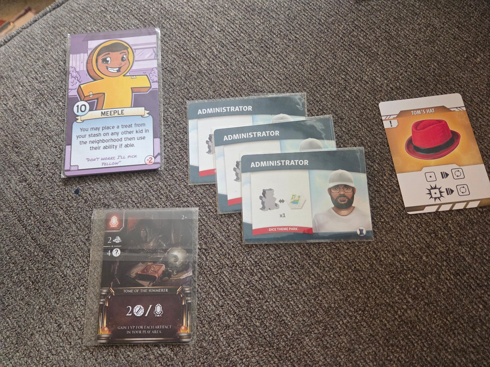 Dice Tower Promo Cards 2022