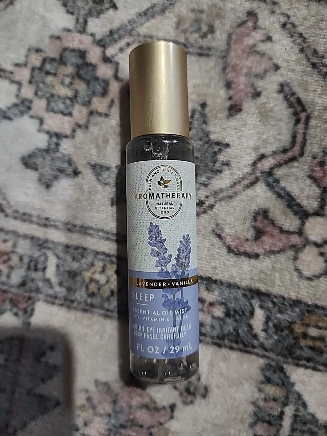 Bath & Body Works Pillow Body Mist, Lavender and Vanilla, 1oz