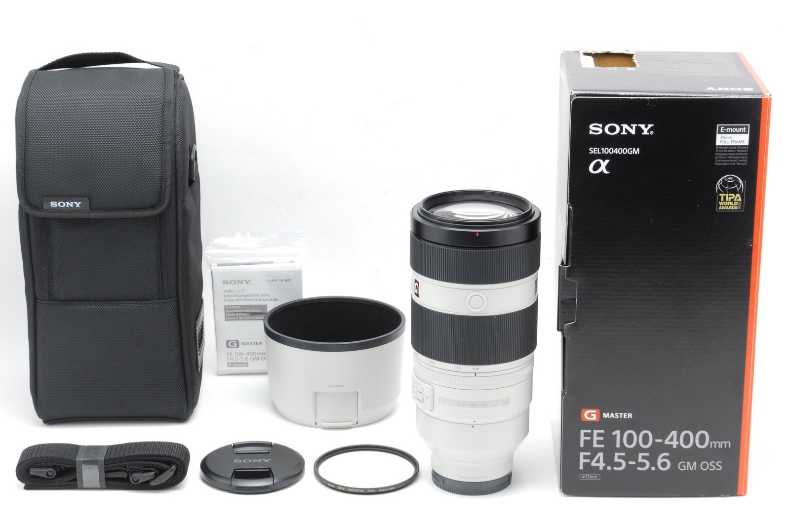 [Top Mint in Box] SONY FE 100-400mm F/4.5-5.6 GM OSS SEL100400GM Lens From Japan