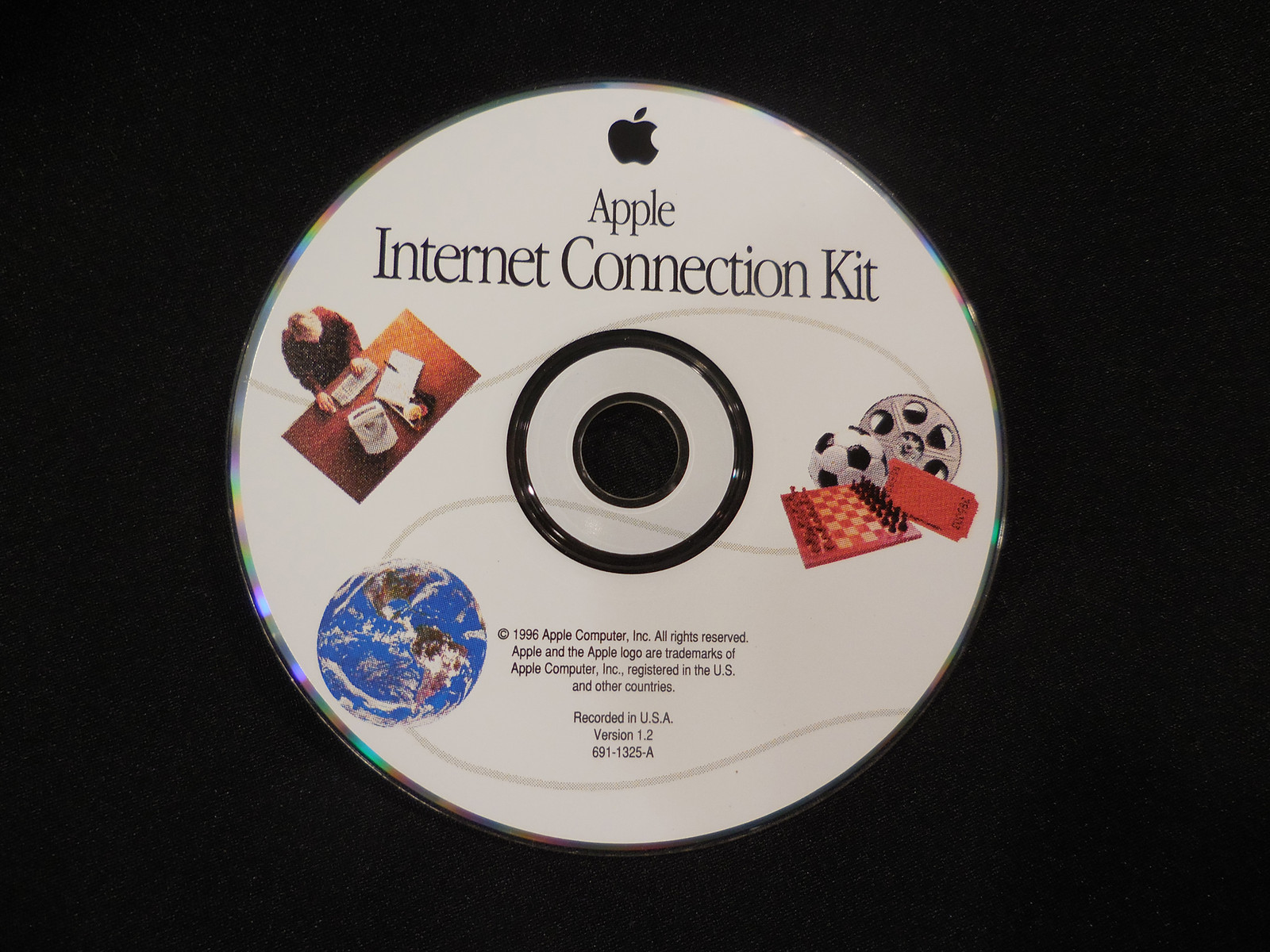 Apple Internet Connection Kit on CD ©1996 p.n. 691-1325-A Ver 1.2