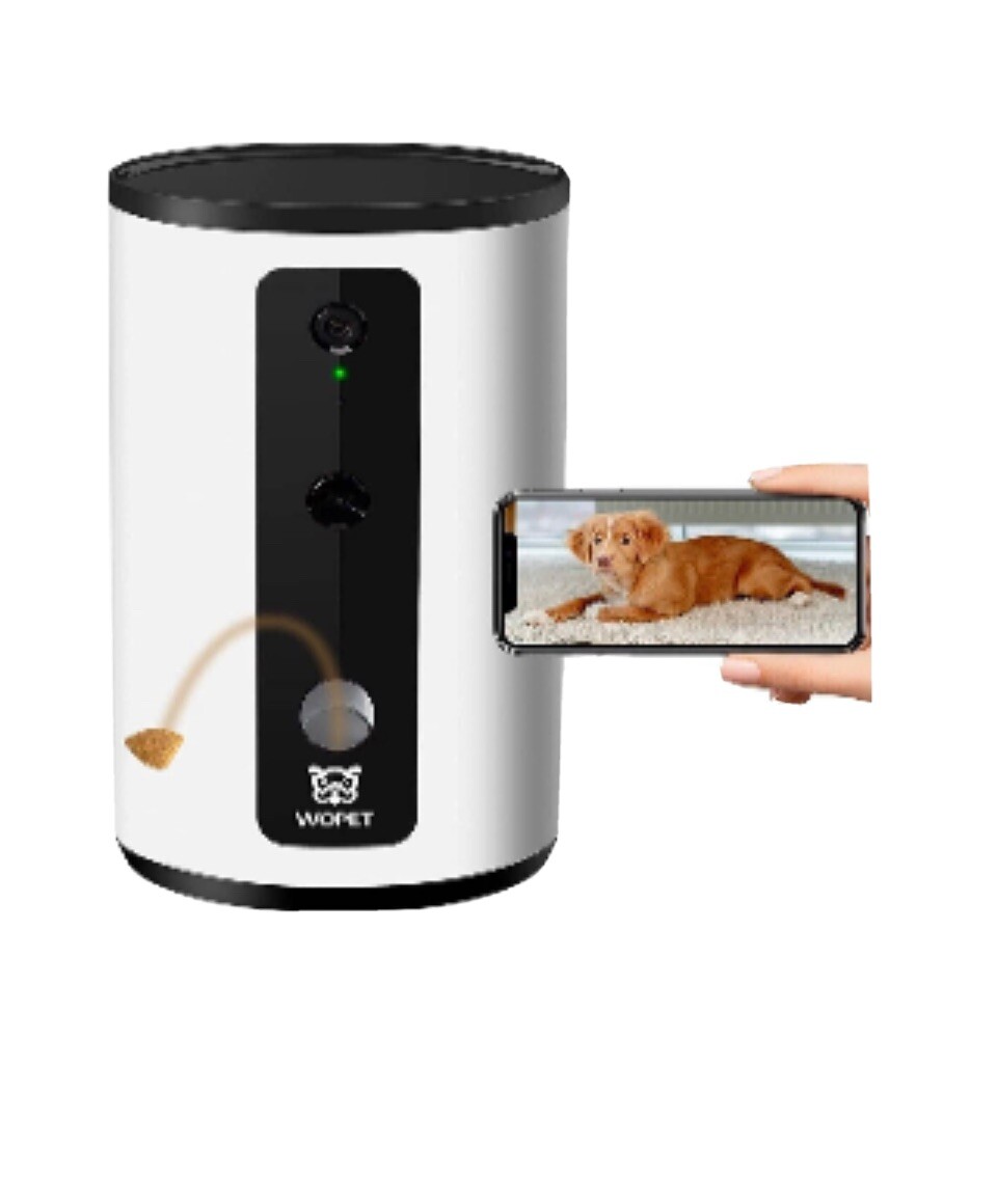 Wopet Intelligent Dog Camera With Treat Dispenser Model D01