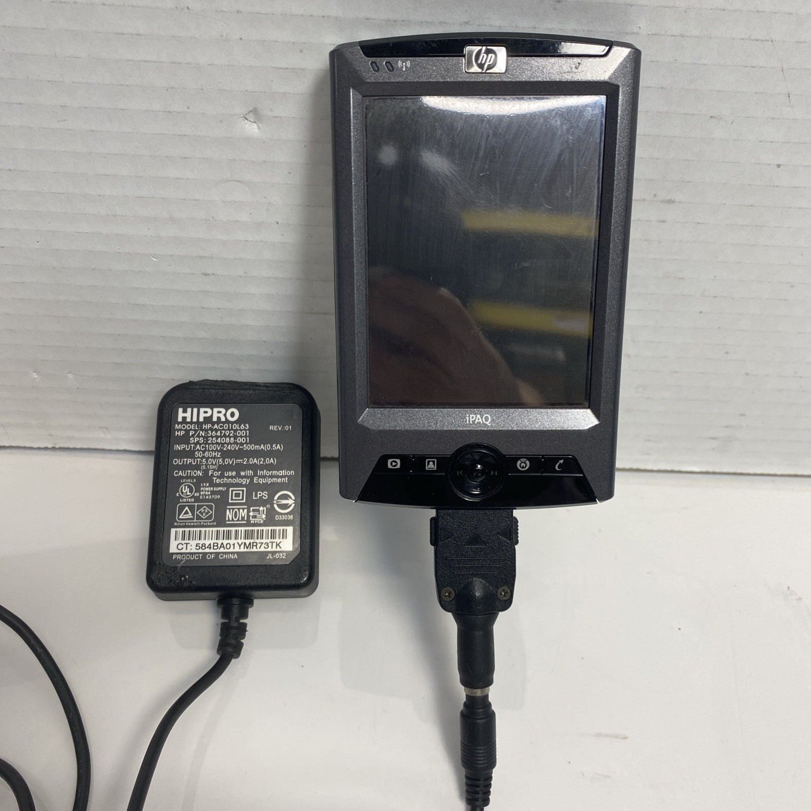 HP iPAQ Handheld Windows Mobile Pocket PC HSTNH-H03C-WL *read*