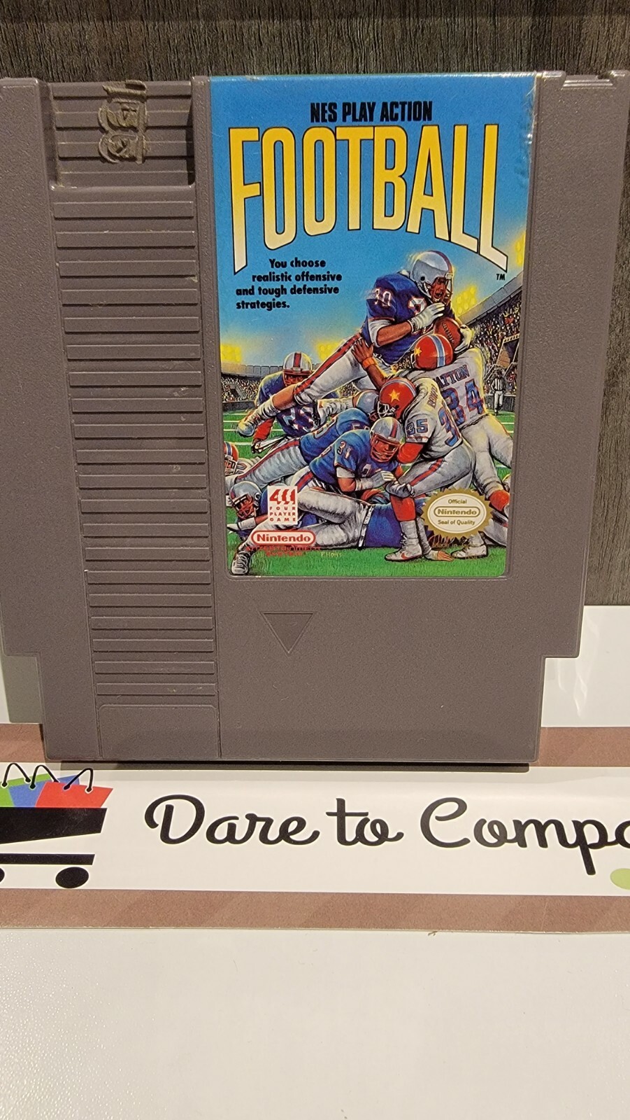 NES Play Action Football (Nintendo Entertainment System, 1990) NES cart