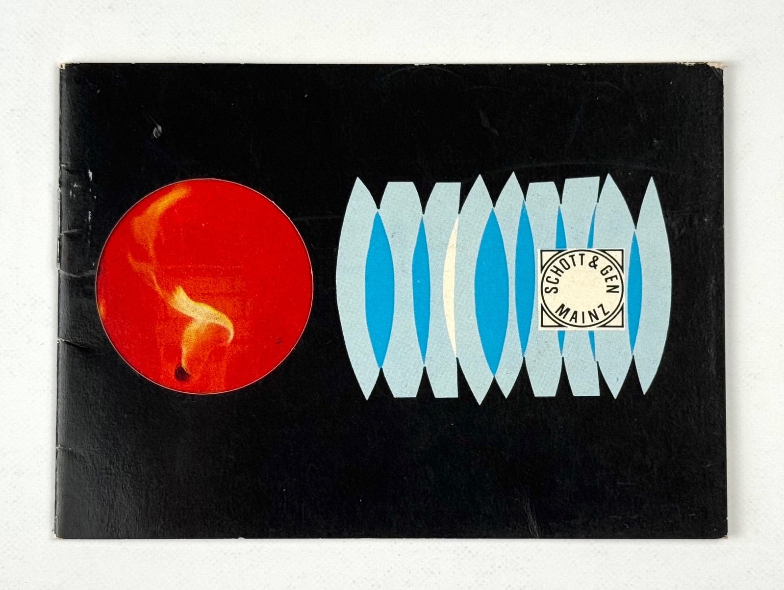 VINTAGE Jena Glaswerk SCHOTT & GEN., Mainz Glass PAMPHLET / BROCHURE